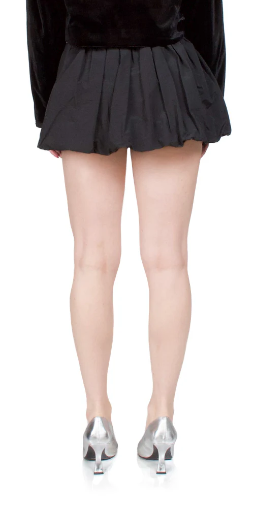 Antonia Bubble Skirt Black - Image 4