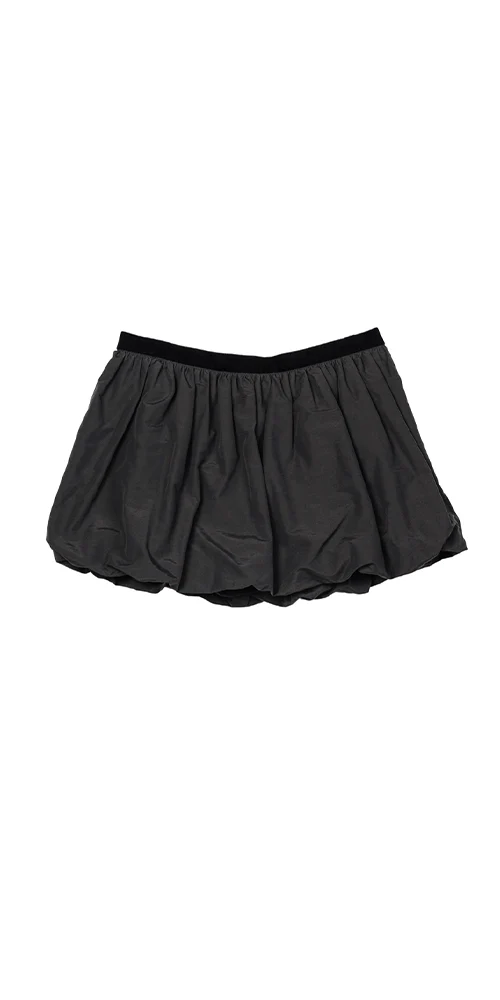 Antonia Bubble Skirt Black - Image 5