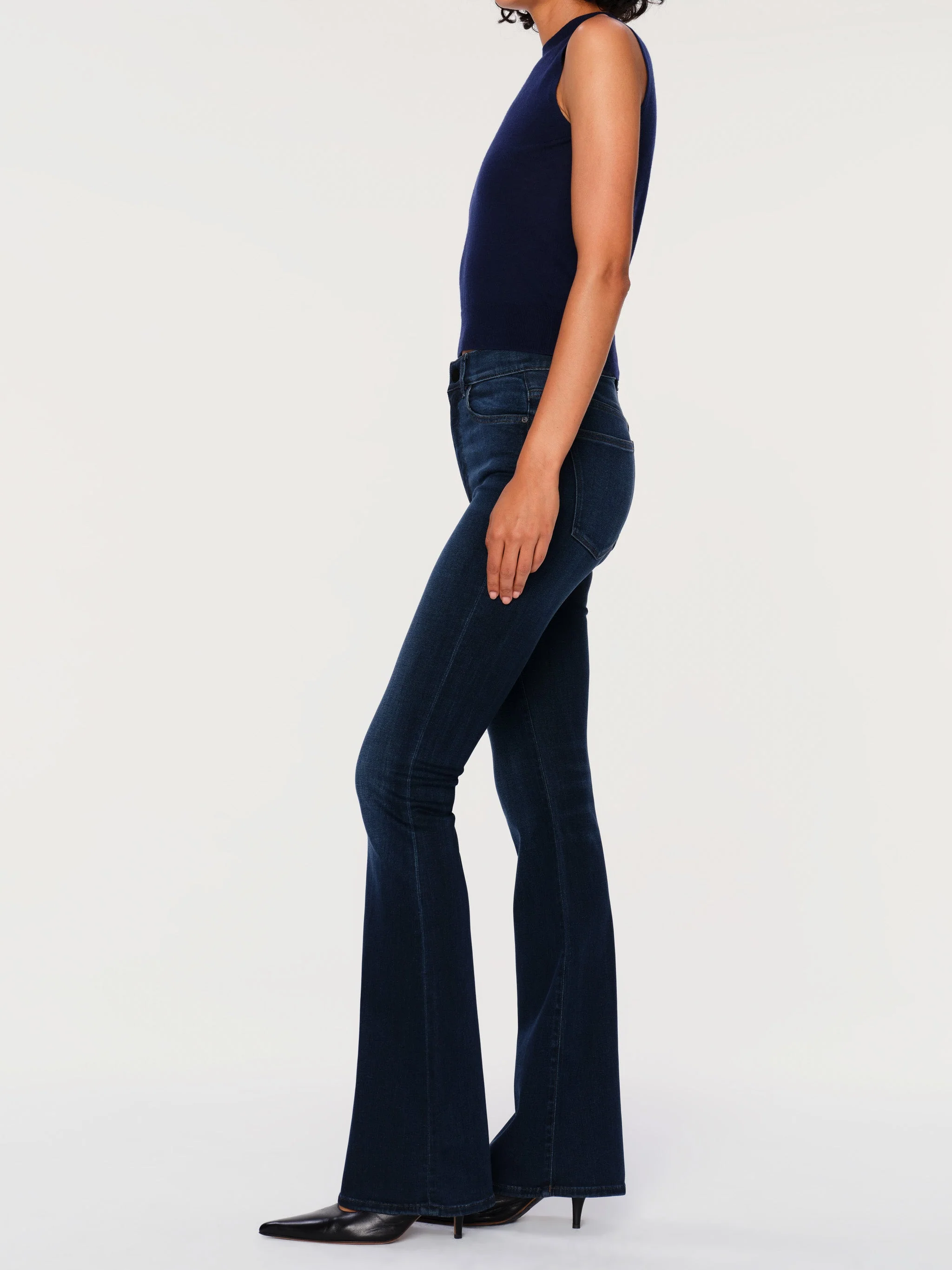 Bridget Boot High Rise Instasculpt™ Dark Indigo - Image 6