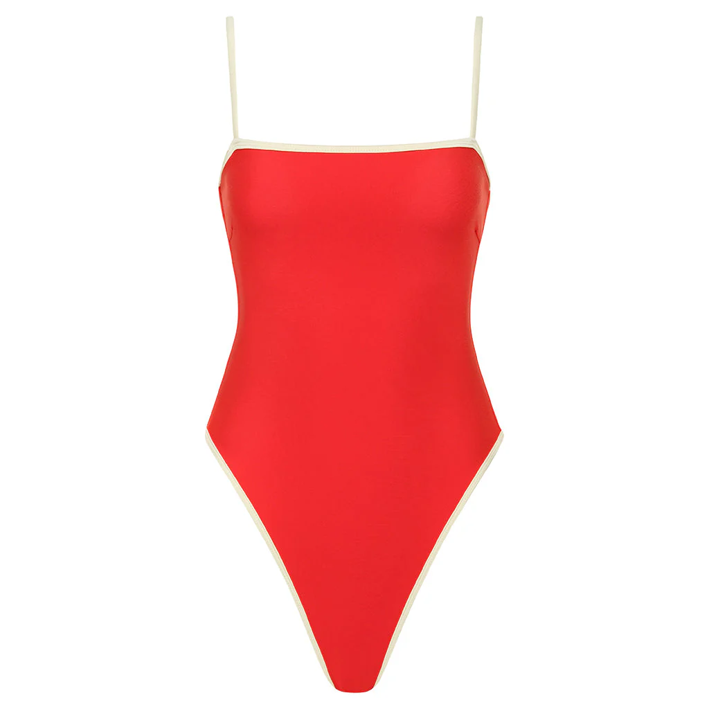 Jacelyn One-Piece Cherry Cream Binded - Image 4