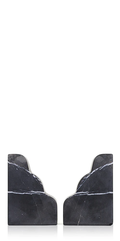 Cloud Bookend Nero Marble - Image 7