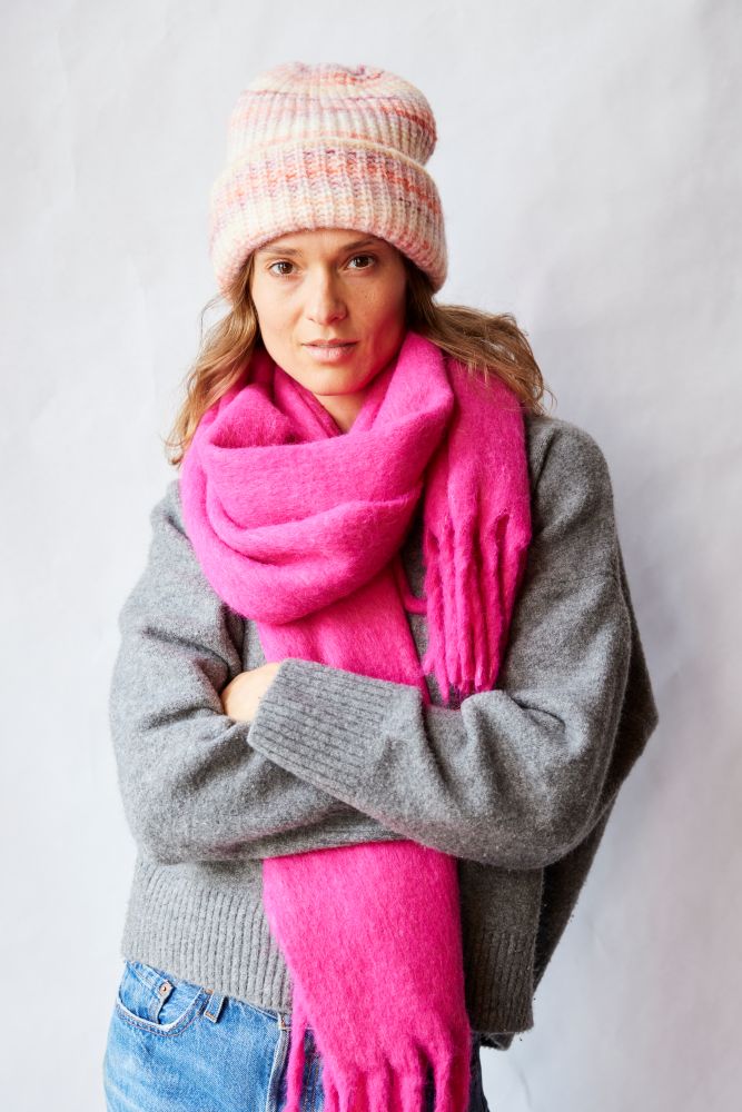 Cozy Solid Scarf - Image 11