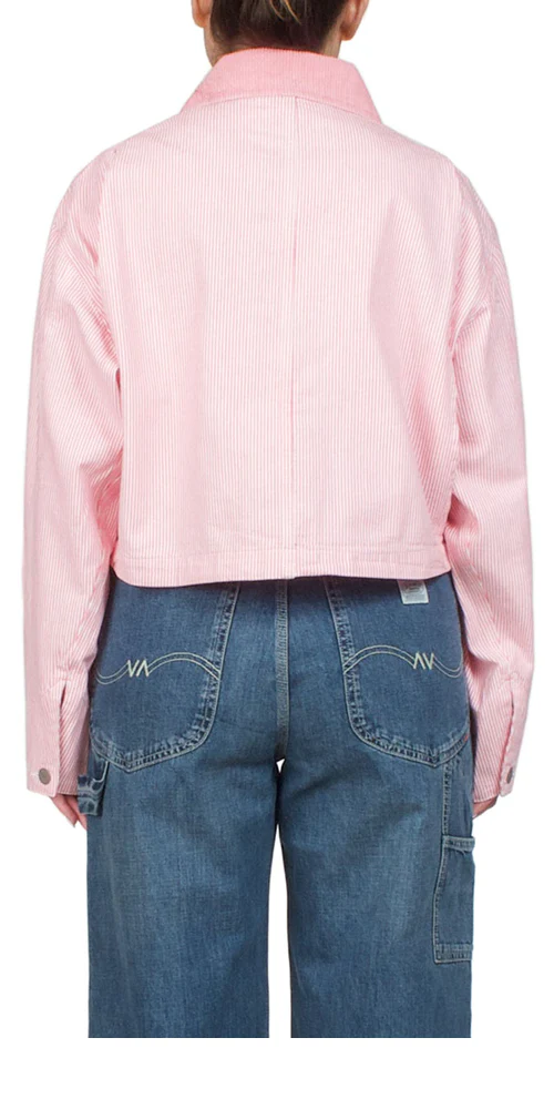 Cropped Chore Jacket - Image 3