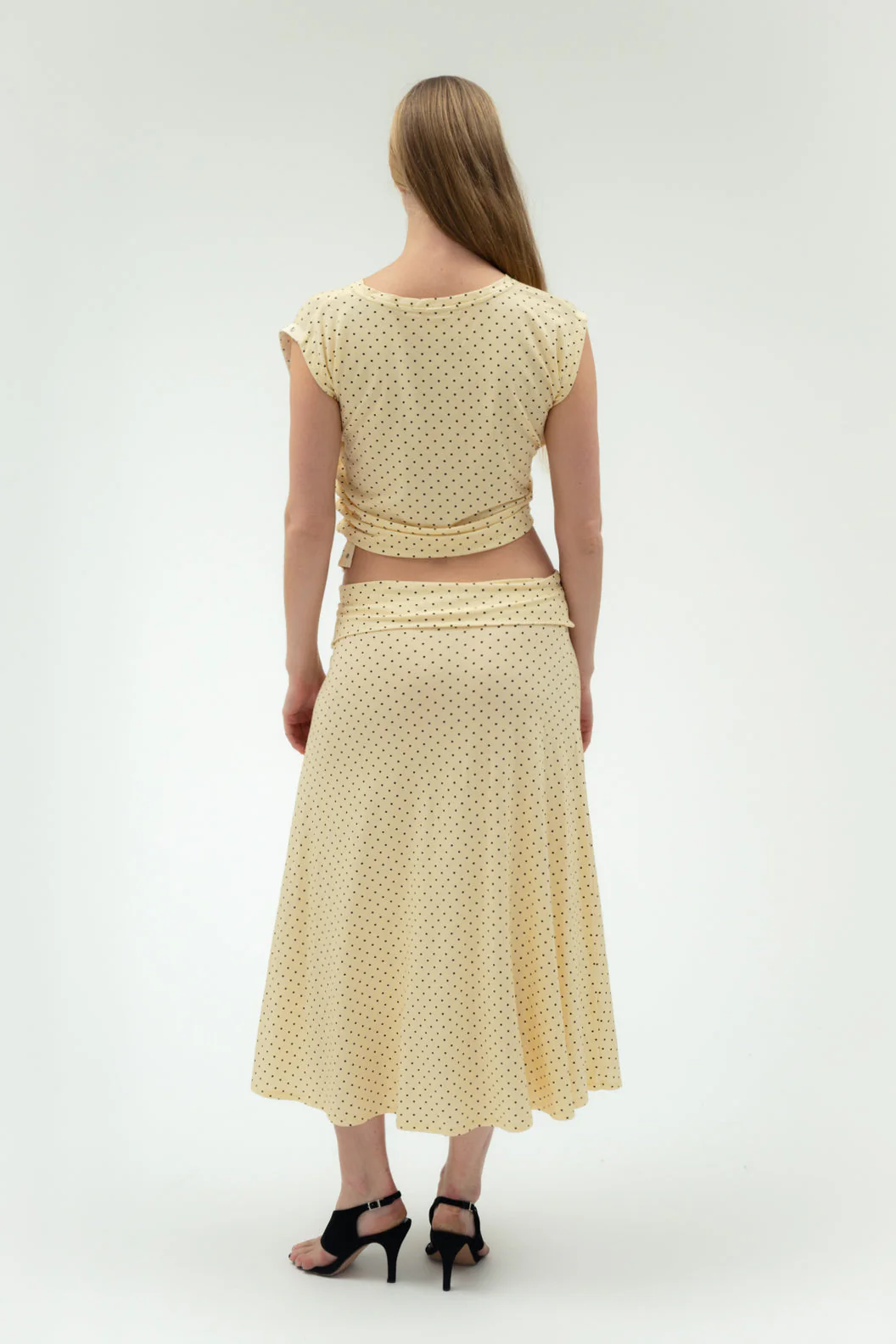 Foldover Flared Maxi Skirt - Image 4