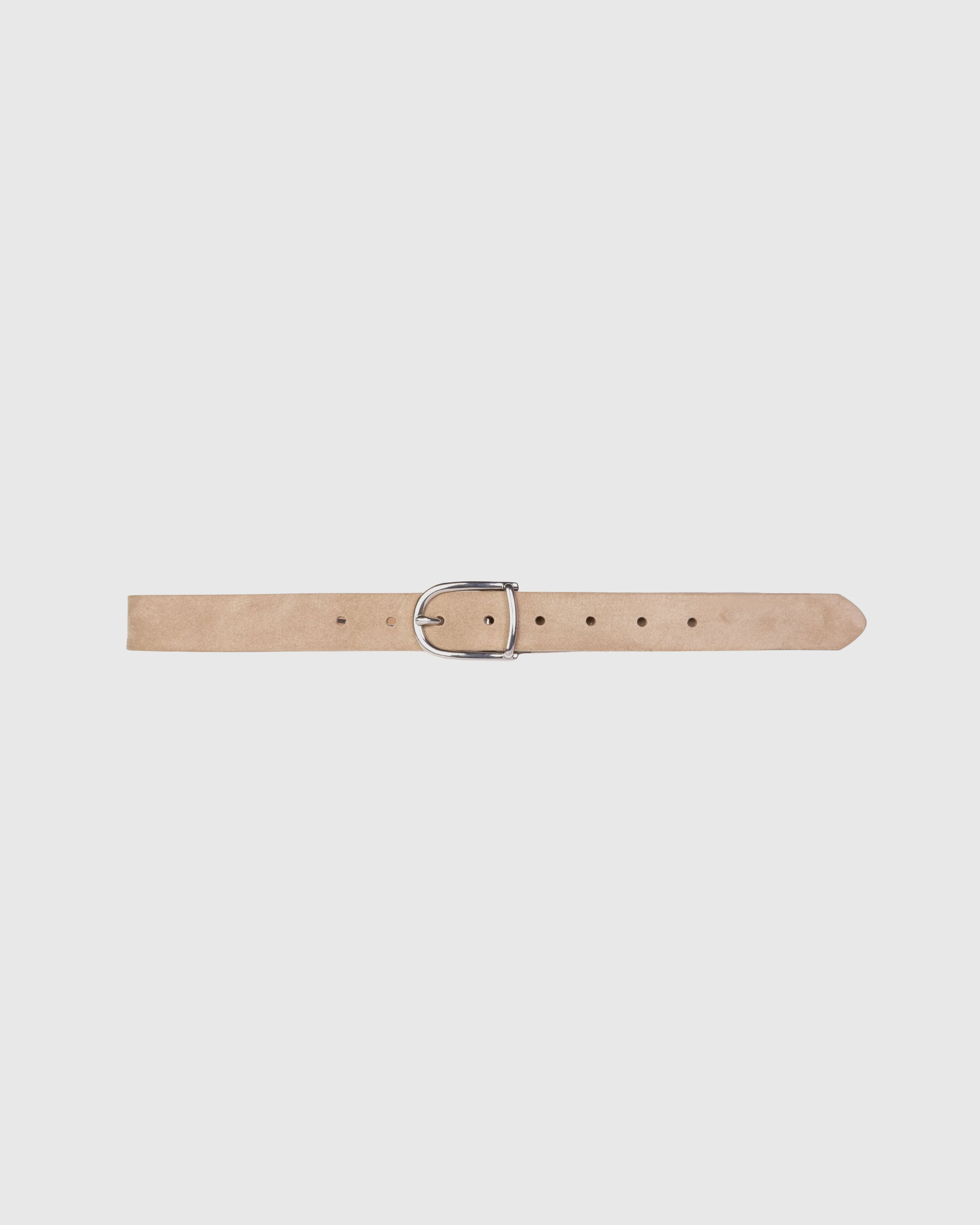 Frame Suede Belt Sand - Image 3