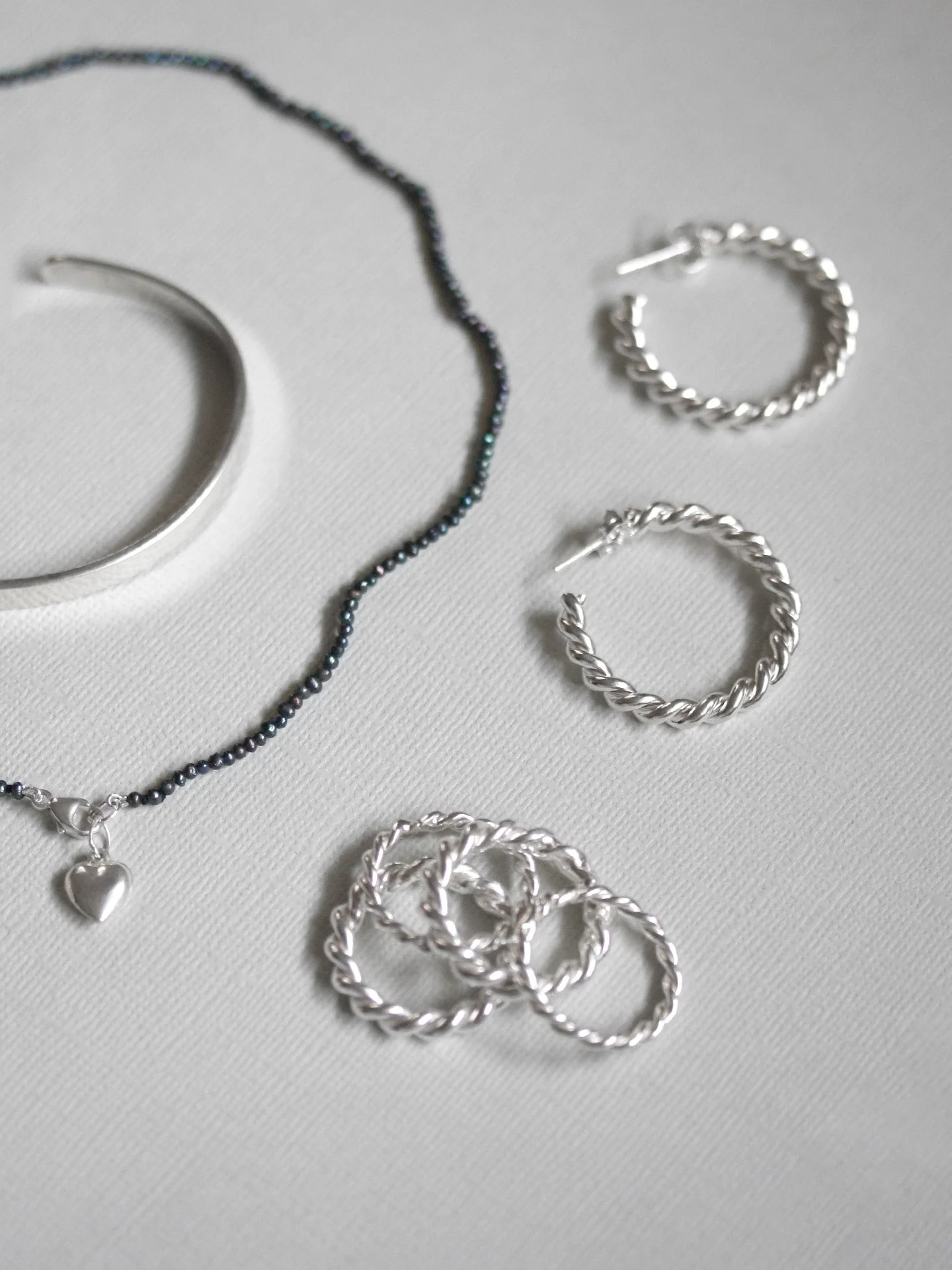 Hand-Twisted Spiral Rope Hoops - Image 4