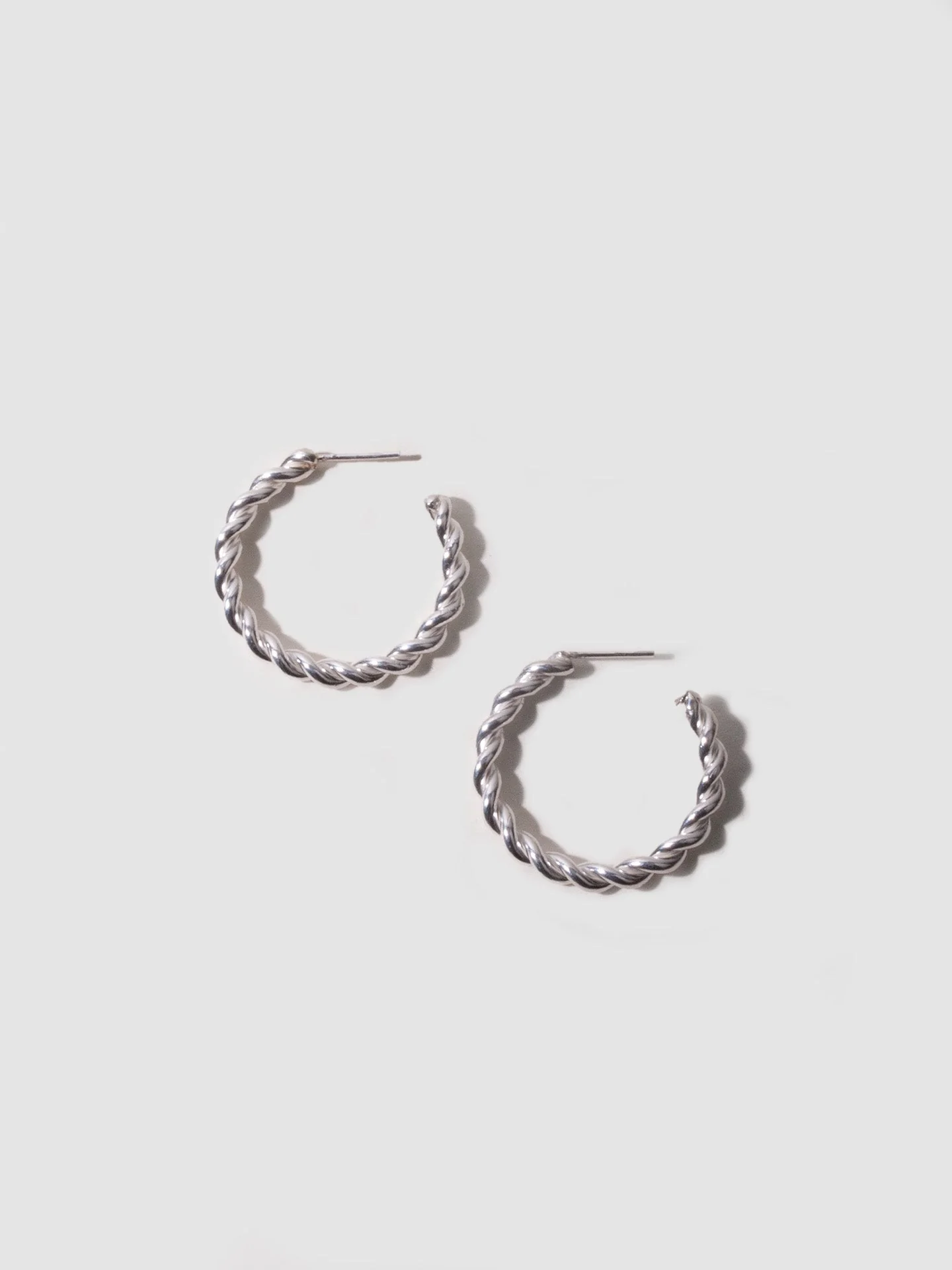 Hand-Twisted Spiral Rope Hoops - Image 5