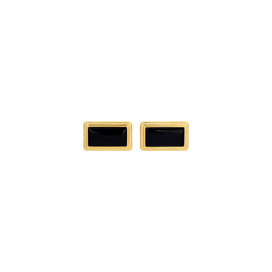 Archer Rectangle Earrings - Image 3