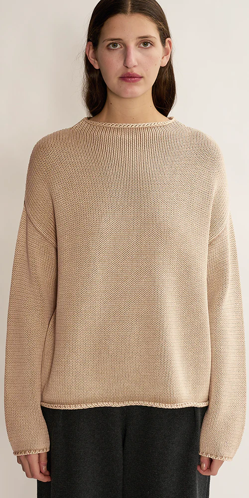 Lamis Washed Cotton Sweater - Image 2
