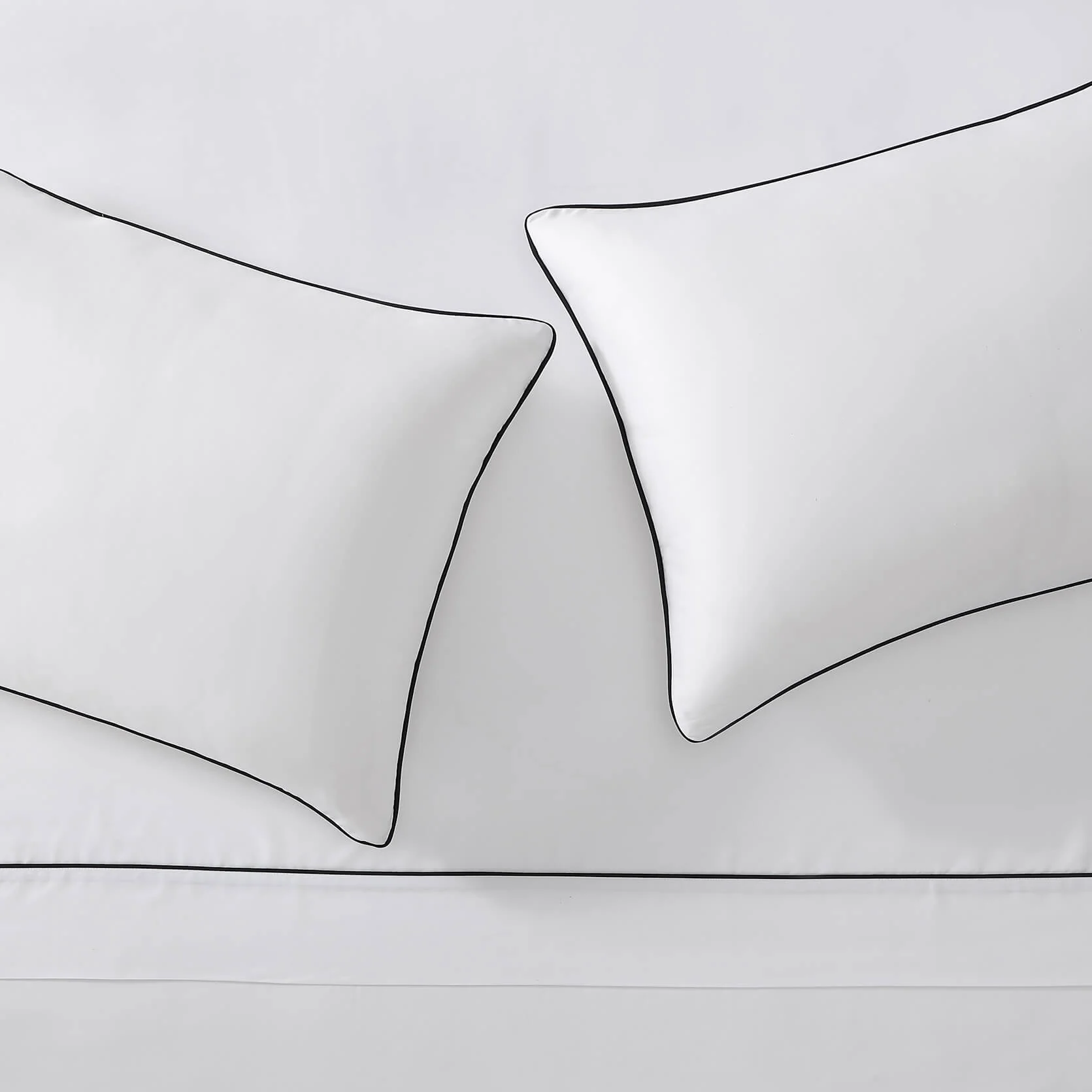 Luxe Bamboo Sham Set with Piping - Image 23