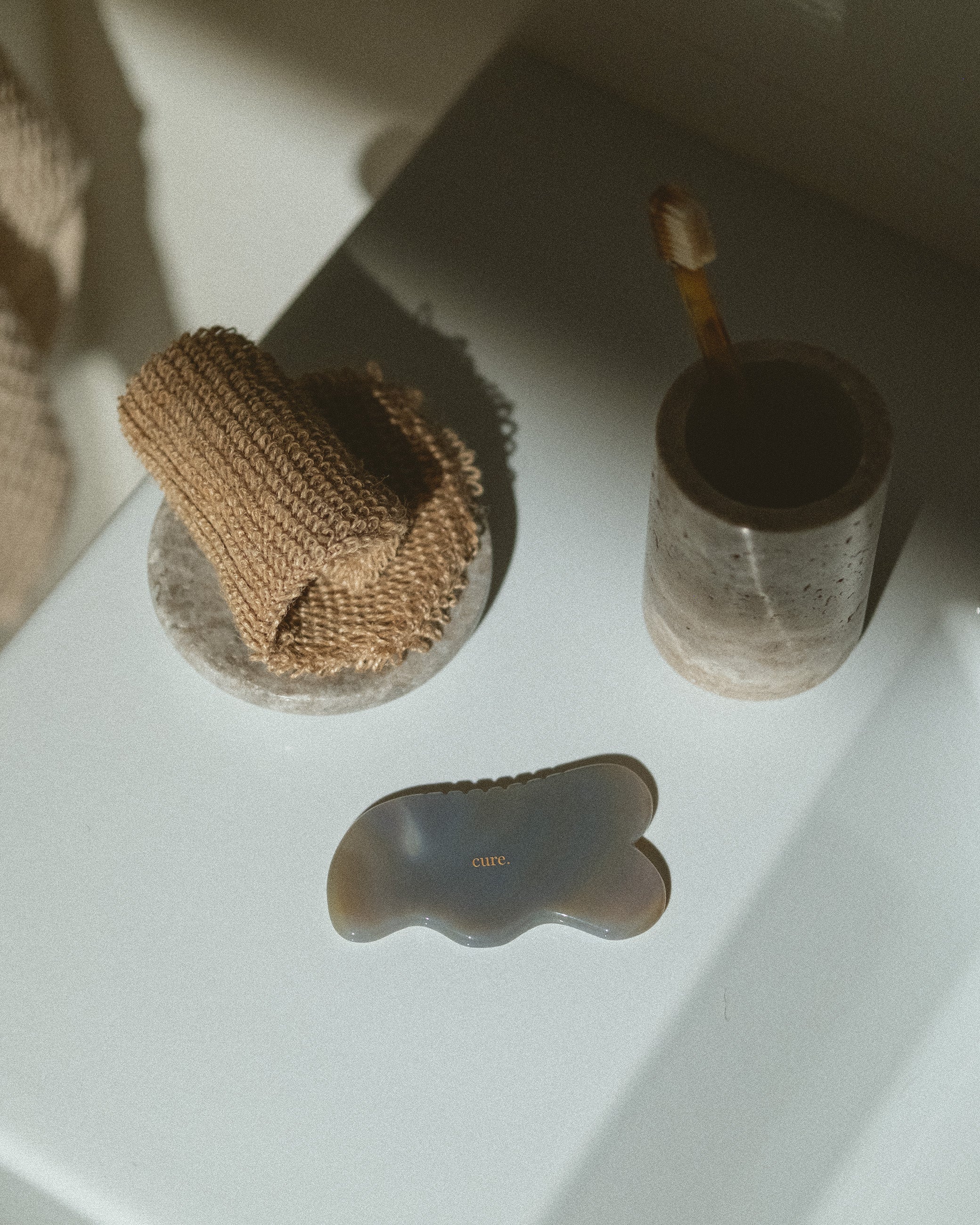 Natural Agate Gua Sha for Body Massage - Image 4