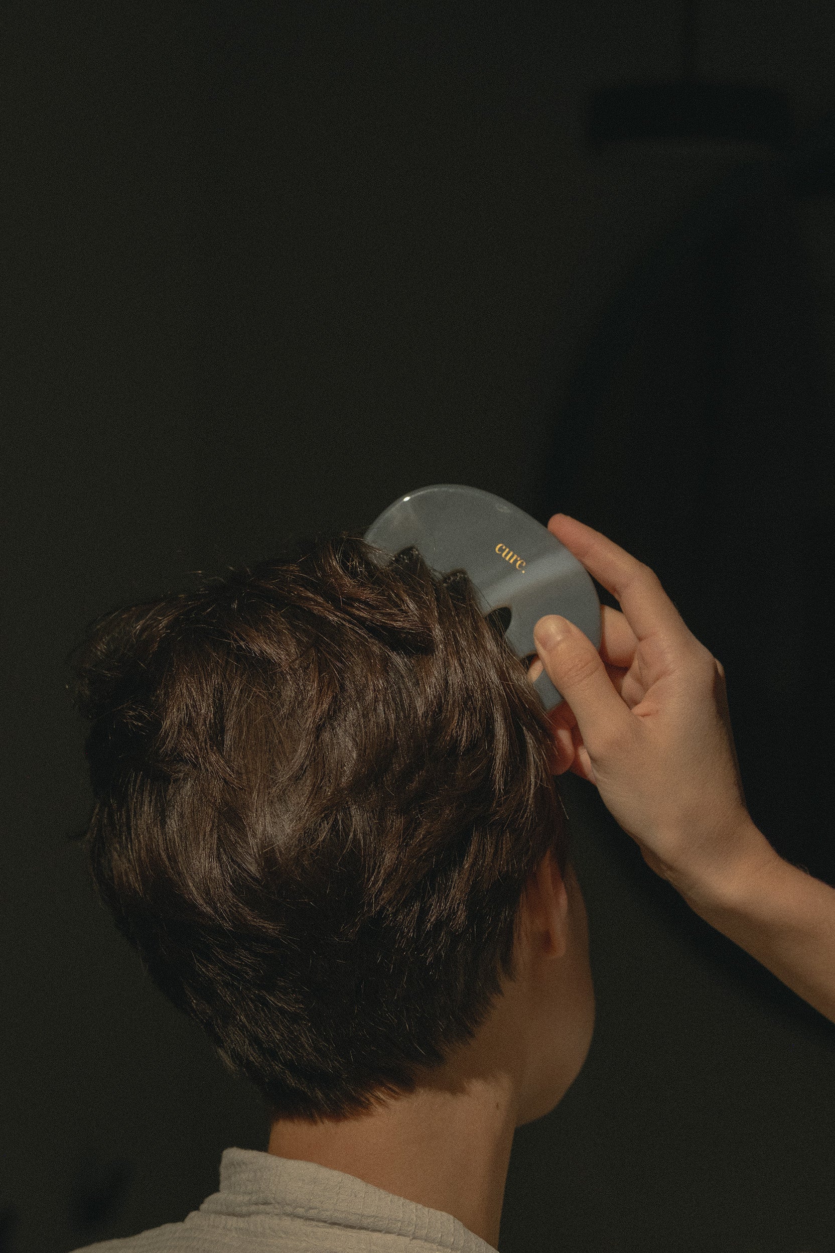 Natural Agate Scalp Comb - Image 5