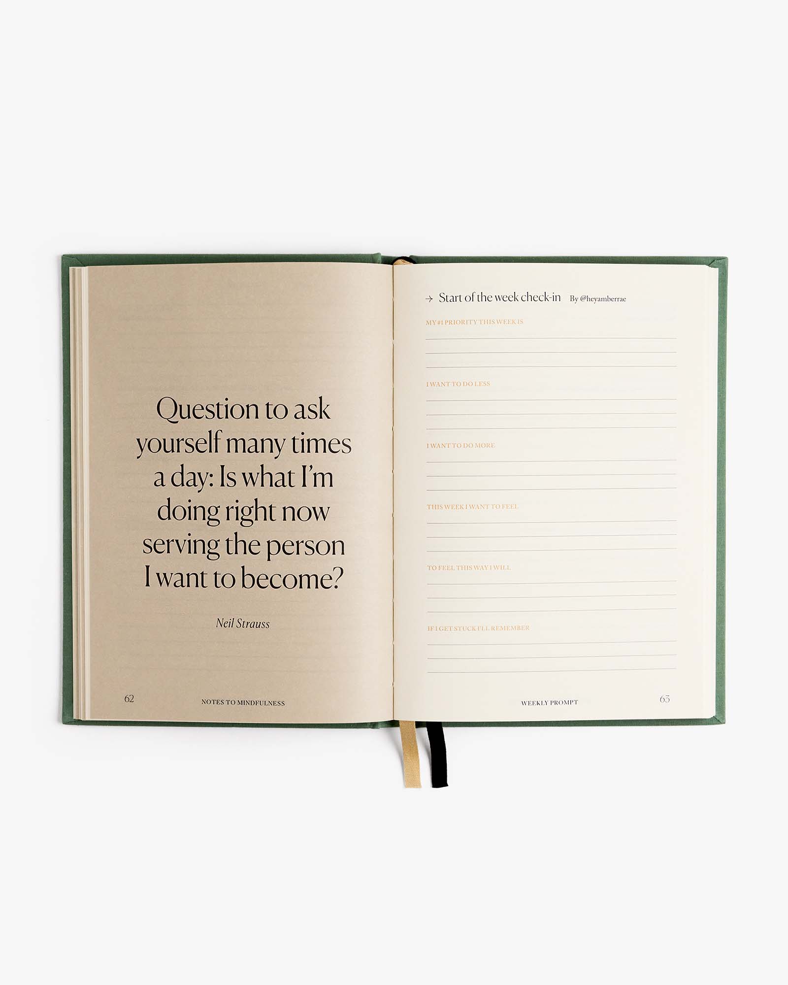 Notes to Mindfulness Journal Sage - Image 5