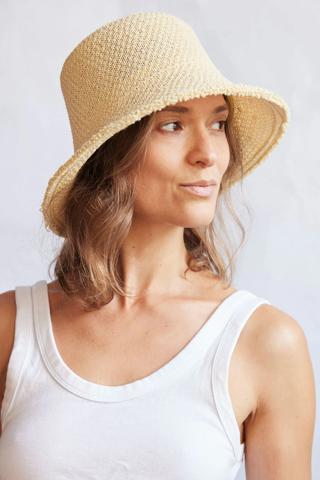 Penny Woven Bucket Hat - Image 5