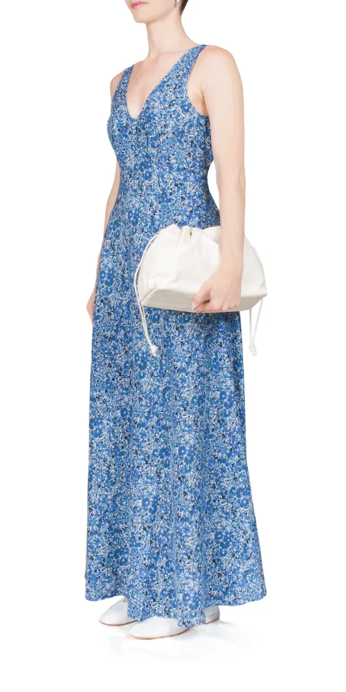 Reine Satin Maxi Dress Daisy - Image 3