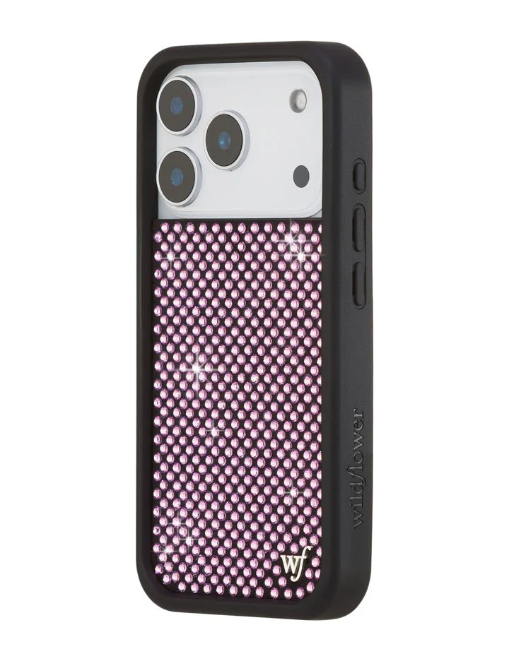 Rhinestone iPhone Case Pink - Image 11