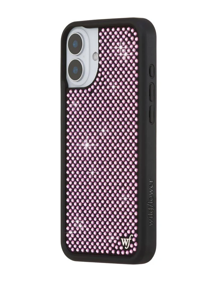Rhinestone iPhone Case Pink - Image 22