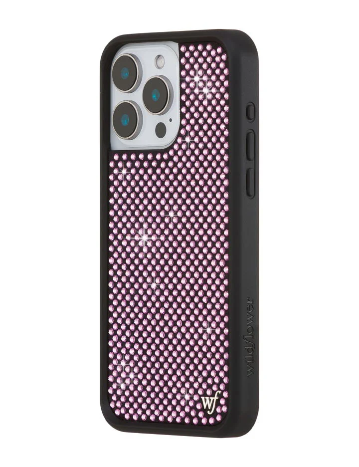 Rhinestone iPhone Case Pink - Image 30