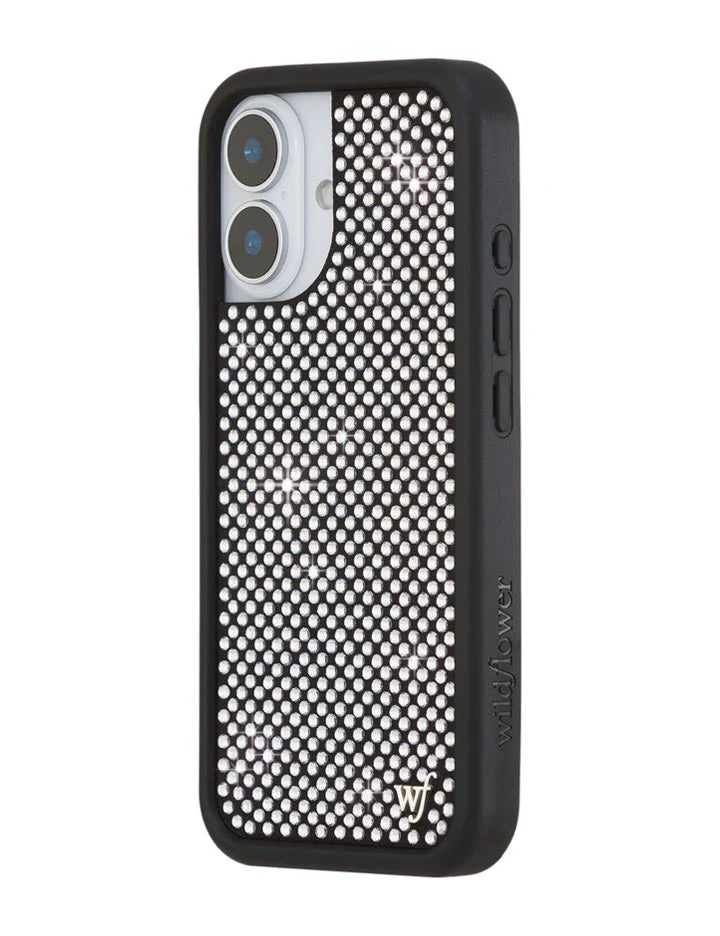 Rhinestone iPhone Case White - Image 14