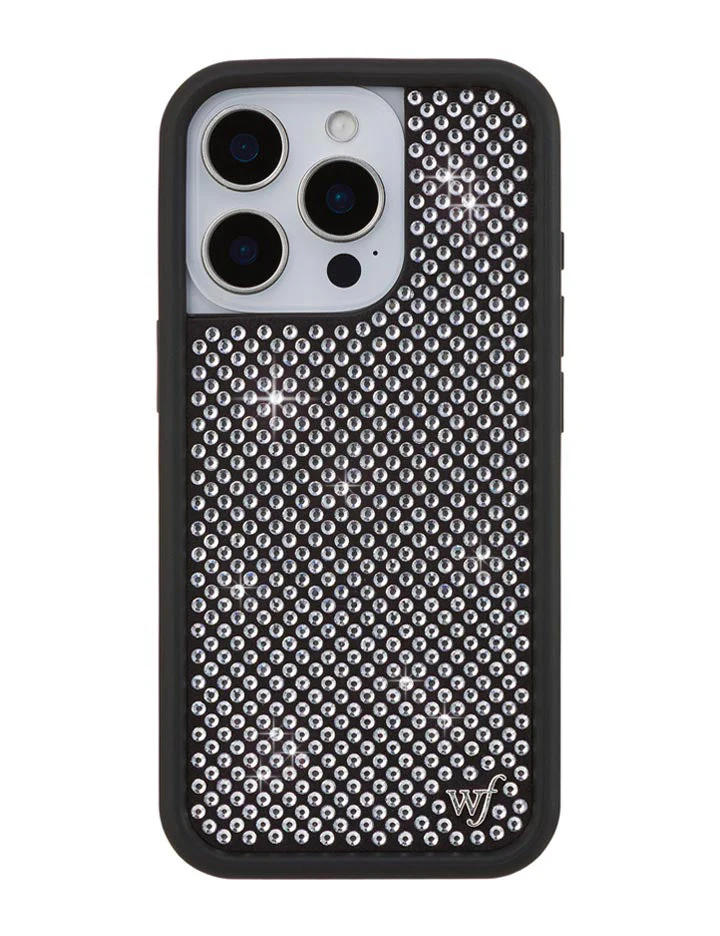 Rhinestone iPhone Case White - Image 23