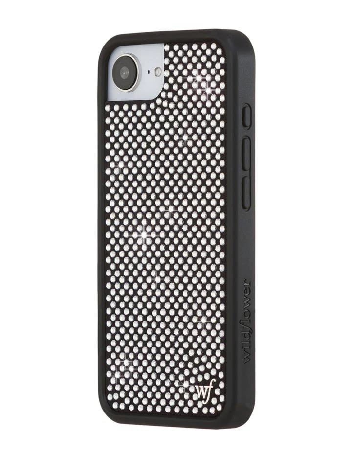 Rhinestone iPhone Case White - Image 28