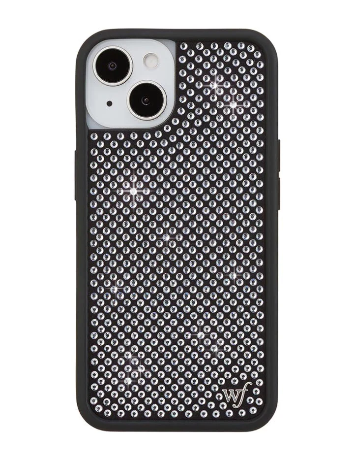 Rhinestone iPhone Case White - Image 43