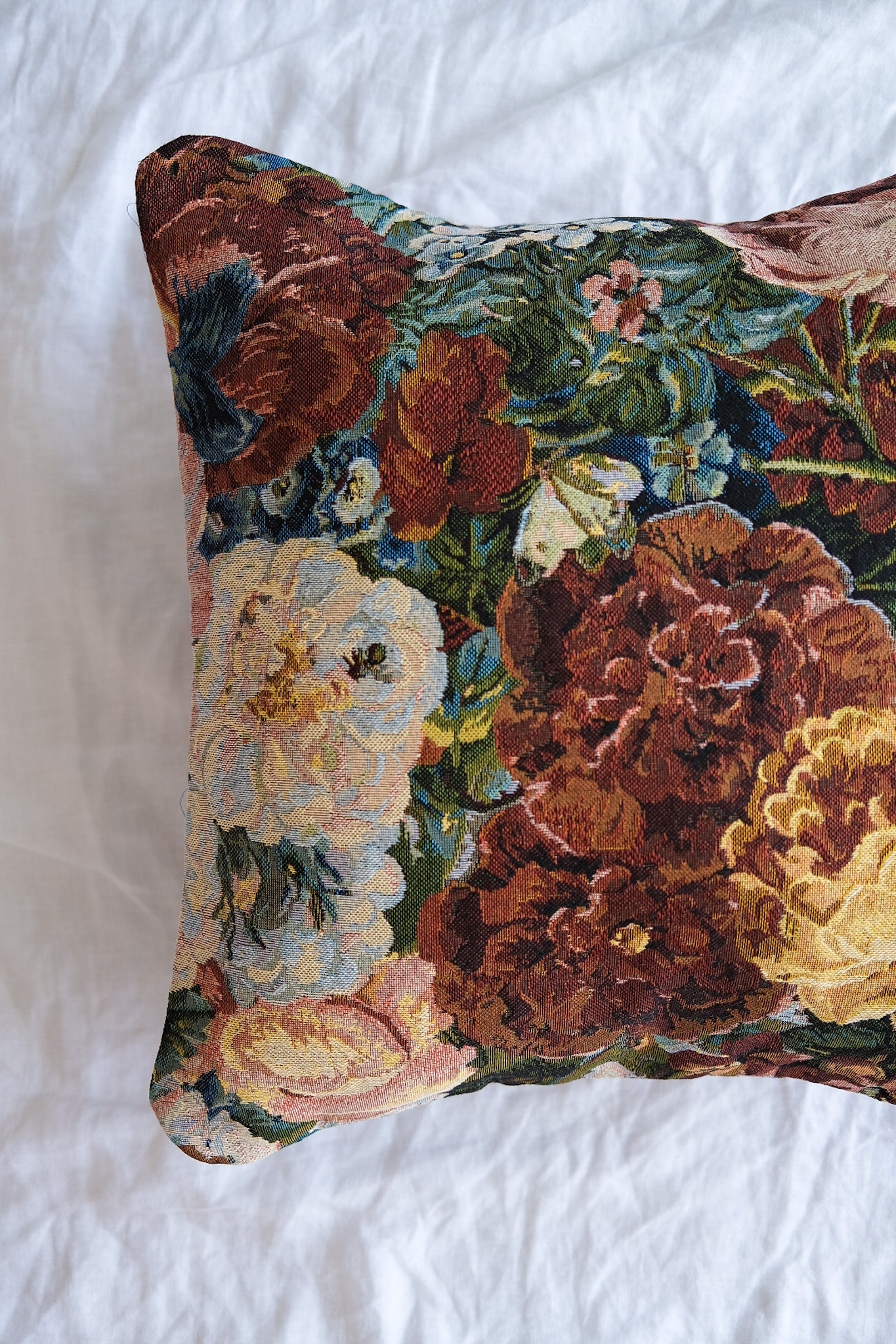 Rosalie Reversible Tapestry Pillow - Image 5