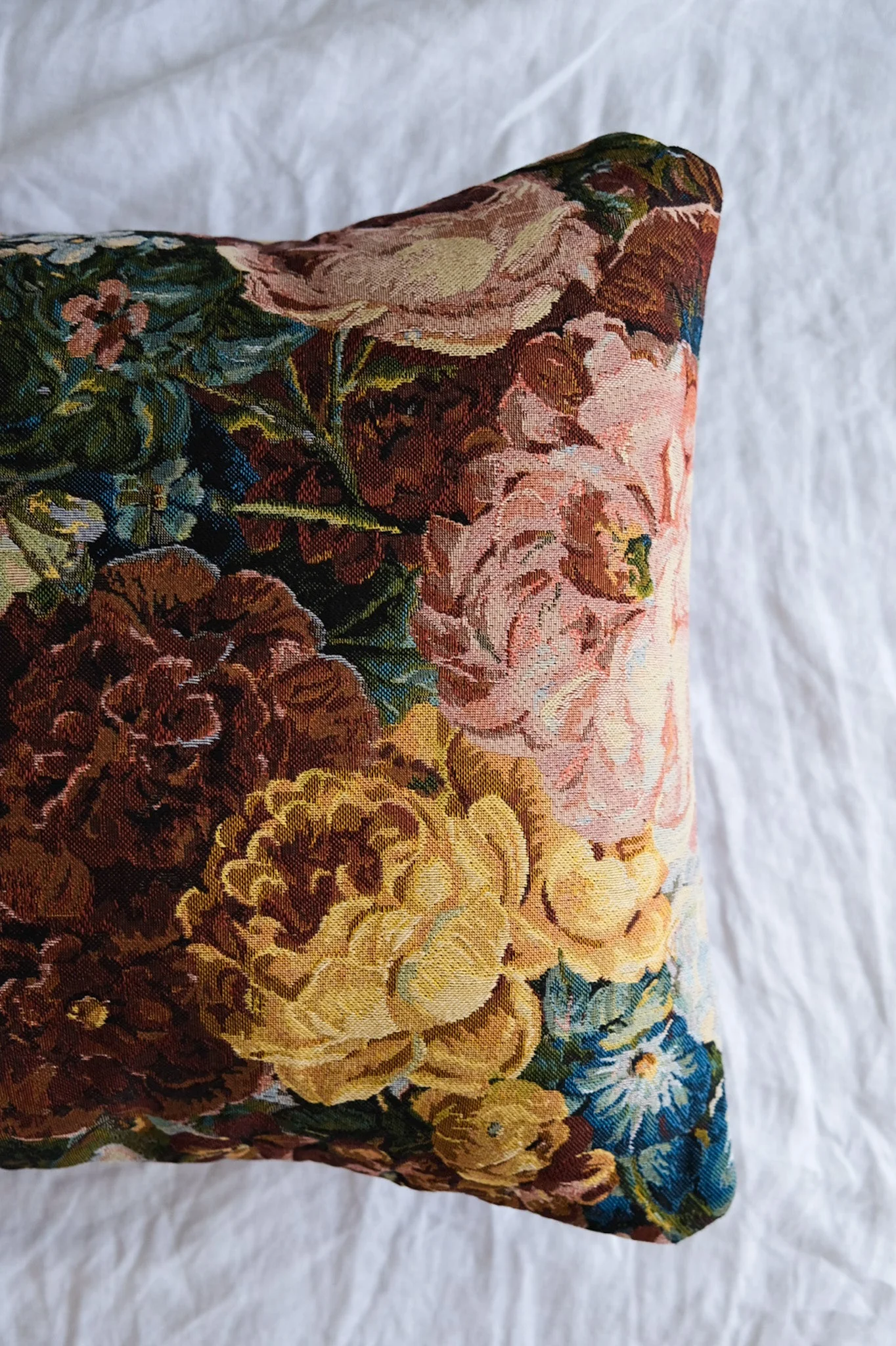 Rosalie Reversible Tapestry Pillow - Image 6