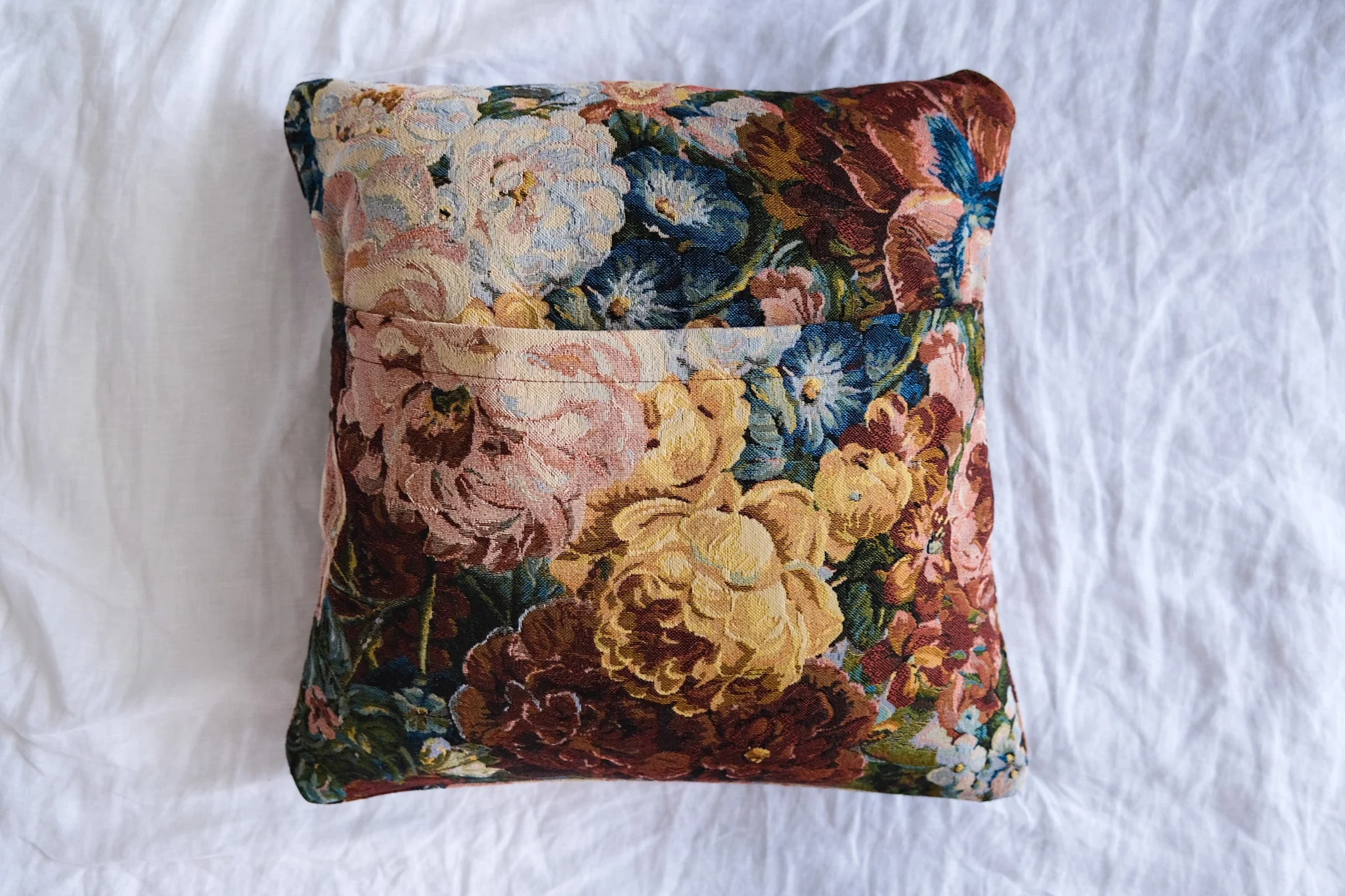 Rosalie Reversible Tapestry Pillow - Image 7