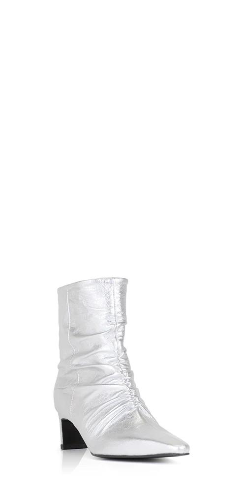 Rushy Leather Ankle Boots - Image 3