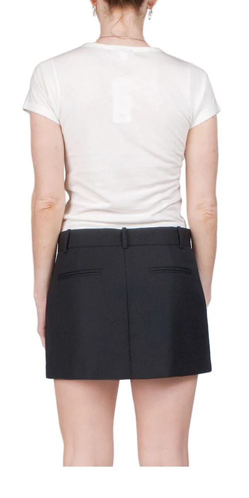 Short Sleeve Baby Tee Ivory - Image 3