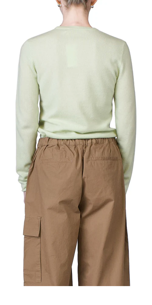 Skinny Crewneck Pale Mint - Image 4