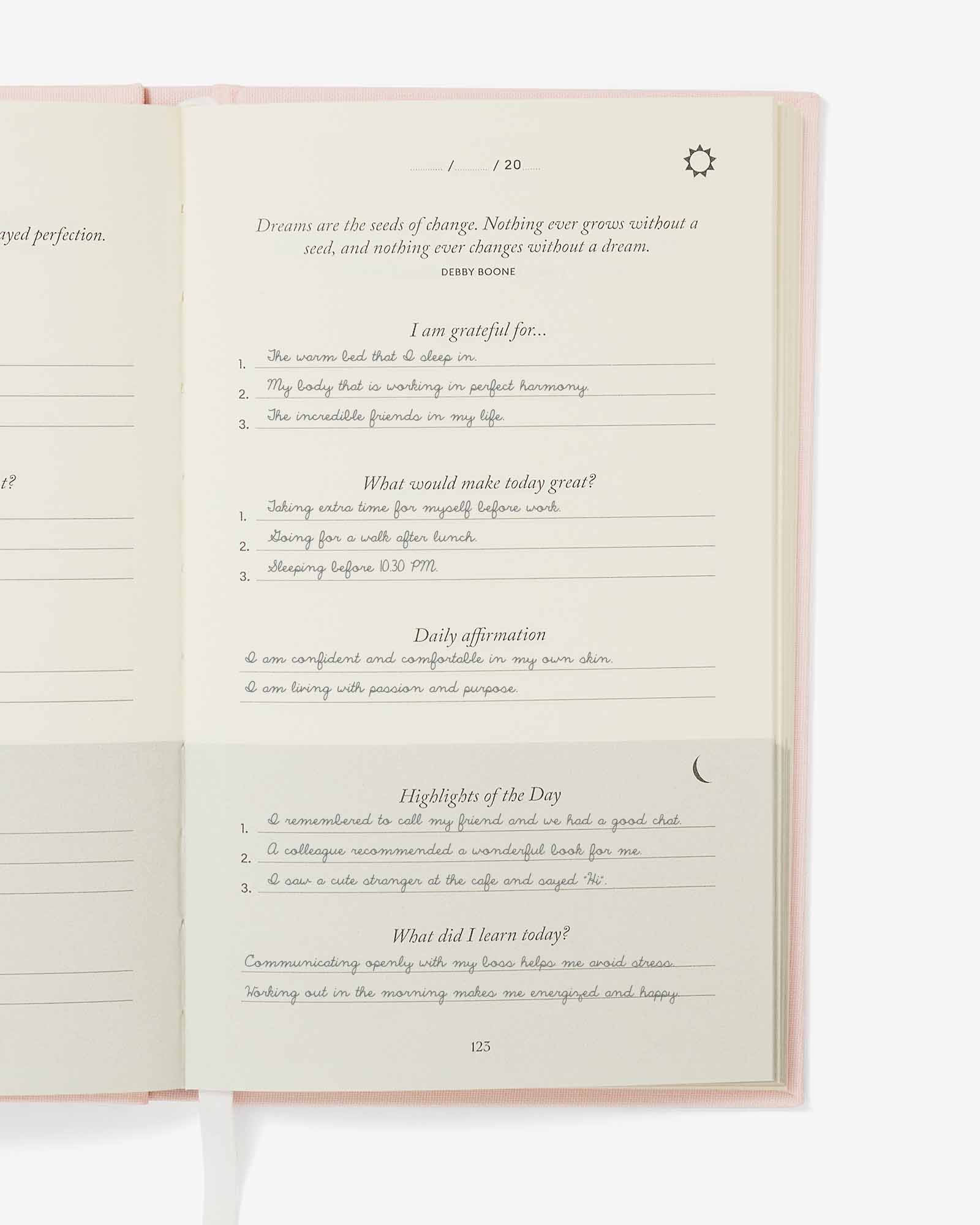 The Five Minute Journal Blush Pink - Image 3